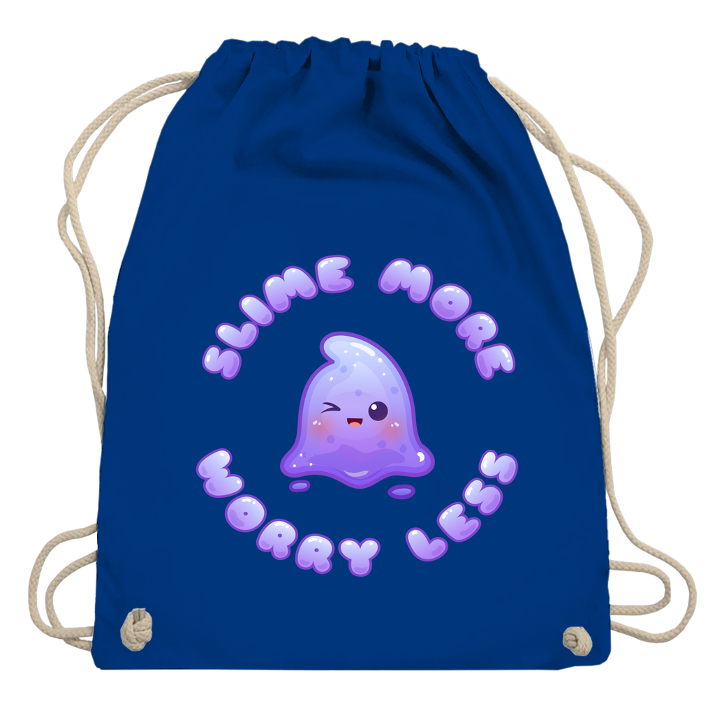 Turnbeutel "Slime More, Worry Less"