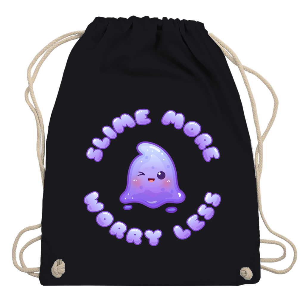 Turnbeutel "Slime More, Worry Less"