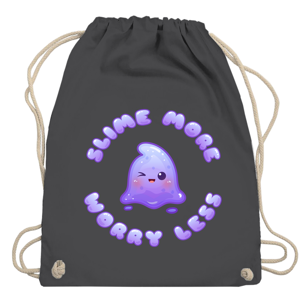 Turnbeutel "Slime More, Worry Less"