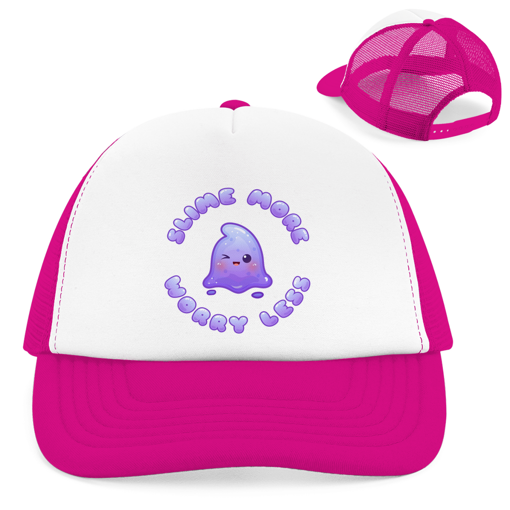 Retro Trucker Cap "Slime More, Worry Less"