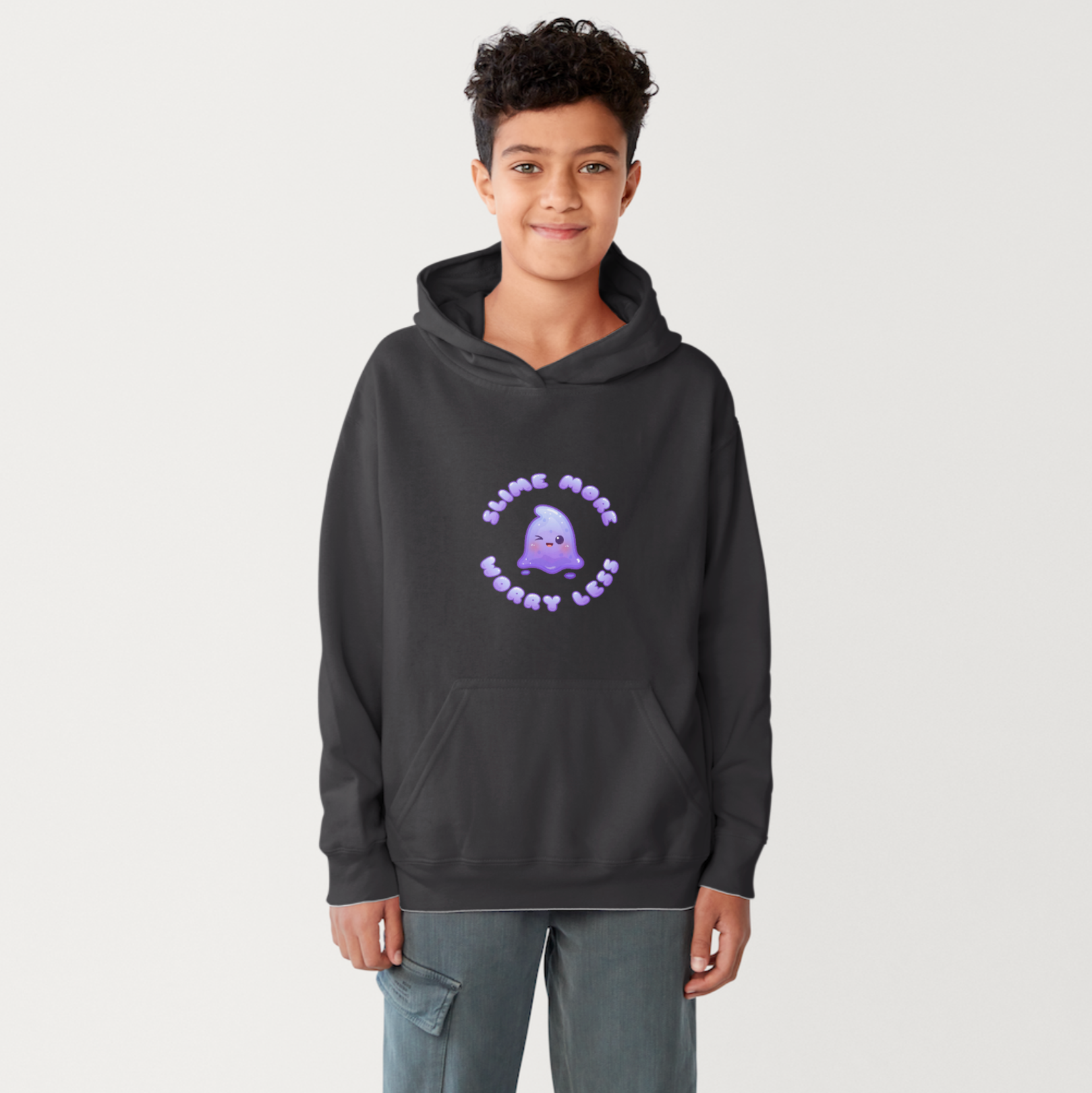 Hoodie Slime More Worry Less