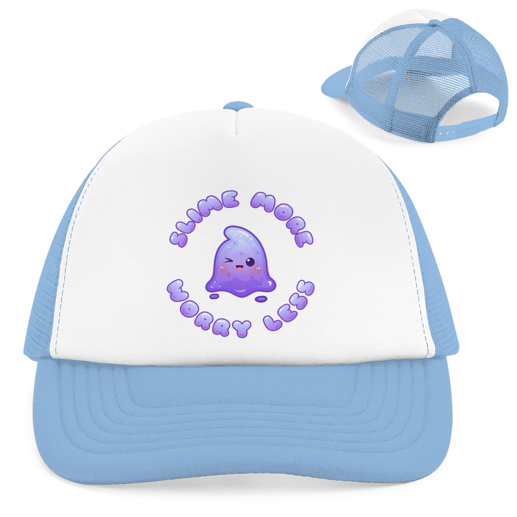 Retro Trucker Cap "Slime More, Worry Less"