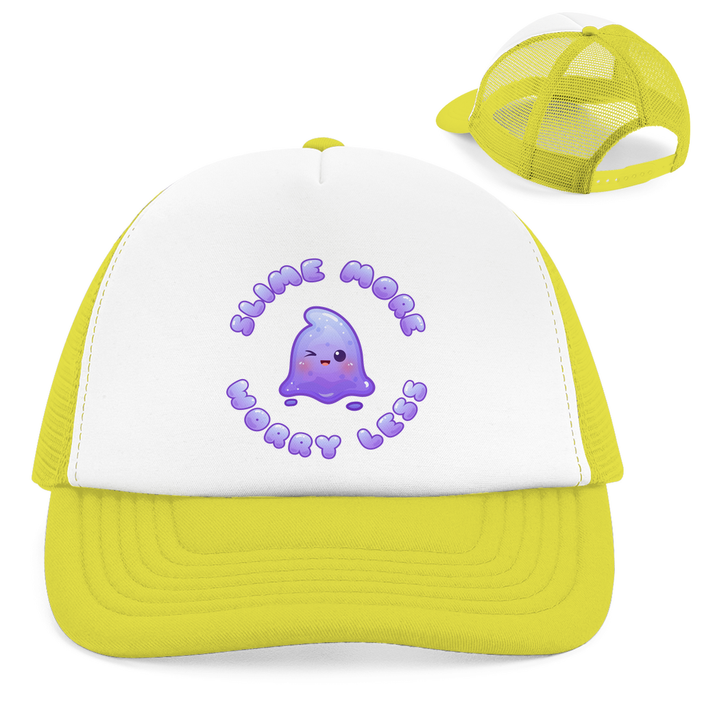 Retro Trucker Cap "Slime More, Worry Less"