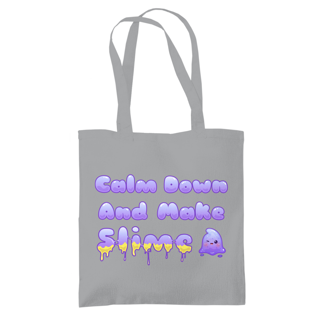 Tragetasche "Calm Down And Make Slime"