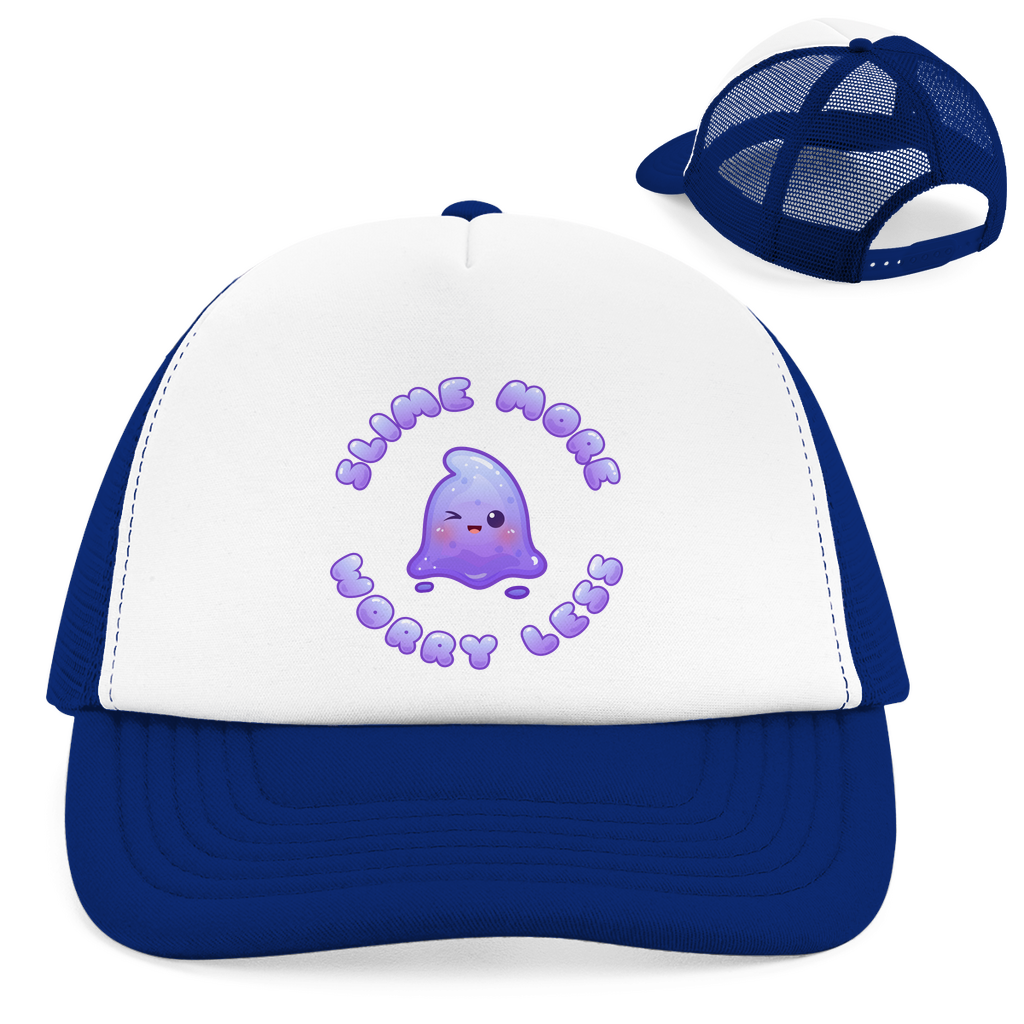 Retro Trucker Cap "Slime More, Worry Less"